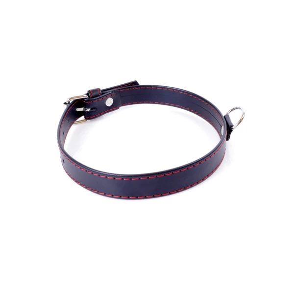Fetish Fantasy Collar 2Cm Red Line - Obroża na szyje