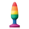 Dream Toys Colourful Love Rainbow Anal Plug Medium - Korek analny