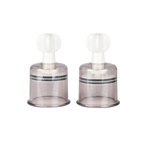 Easy Toys Nipple &amp; Clit Suckers Large 2 Pcs - Pompka do sutków lub łechtaczki
