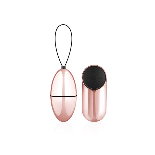 Easy Toys Rosy Gold New Vibrating Egg - Wibrujące jajeczko na pilota