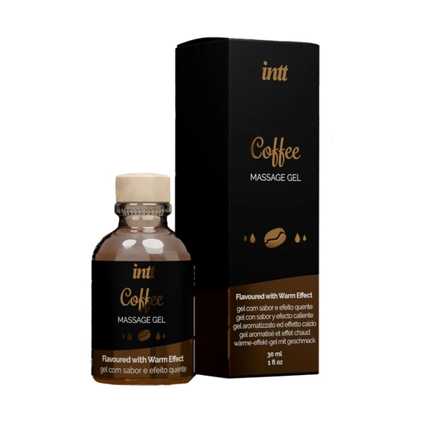 INTT Coffee Massage Gel - Żel do masażu o smaku kawy