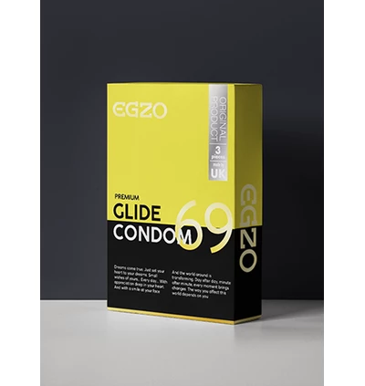 EGZO Traditional Condom Glide 3Pc - Prezerwatywy 3 szt