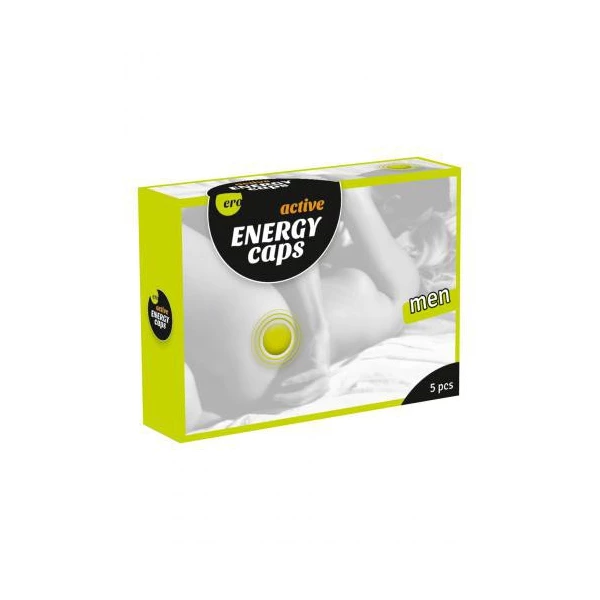 HOT Men Energy 5 Caps - Kapsułki witalizujące dla mężczyzn