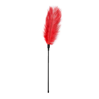 Easy Toys Red Feather Tickler - Piórko do łaskotania, czerwone