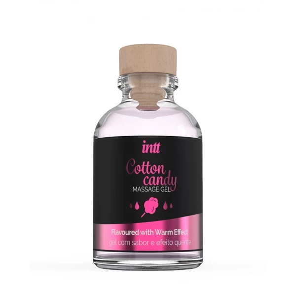 INTT Massage Gel Cotton Candy 30 Ml - Żel do masażu, wata cukrowa