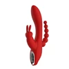 Dream Toys Red Revolution Hera - Wibrator króliczek do potrójnej stymulacji
