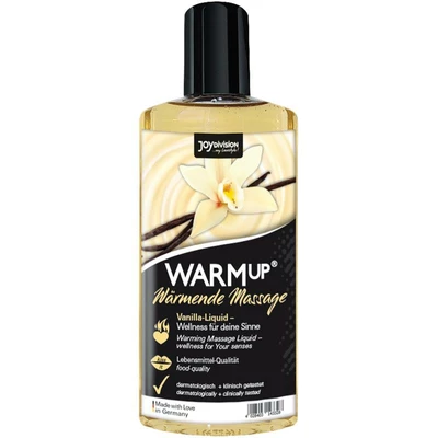 JoyDivision Warmup Vanilia.150Ml - Rozgrzewający olejek do masażu, waniliowy