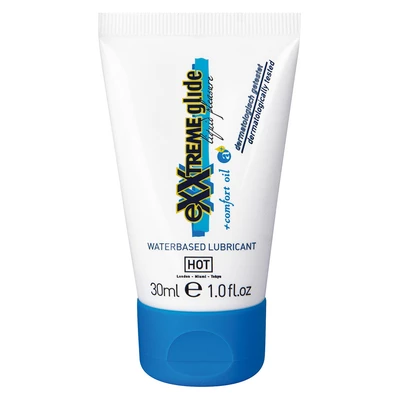 HOT Exxtreme Glide Waterbased Lubricant + Comfort Oil A+ 30 Ml - Zestaw