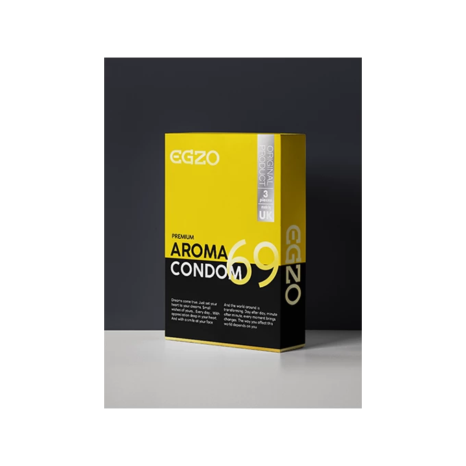 EGZO Traditional Condom Aroma 3Pc - Prezerwatywy 3 szt