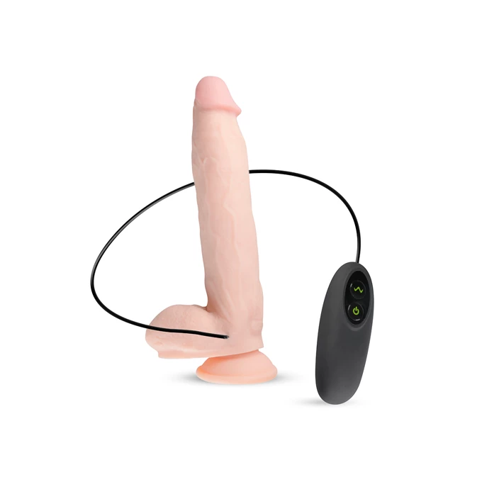 Easy Toys Dwane Realistic Vibrator - Wibrujące dildo