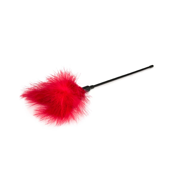 Easy Toys Red Tickler Long - Piórko do łaskotania, czerwone
