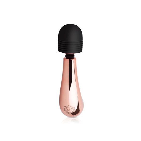 Easy Toys Rosy Gold Nouveau Mini Curve Massager - Wibrator wand