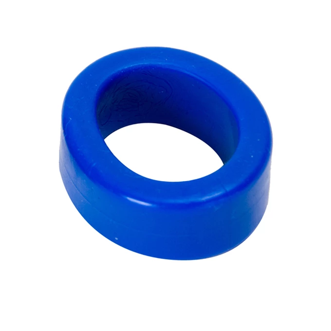 Doc Johnson Titanmen Cockring Blue - Elastyczny pierścień erekcyjny