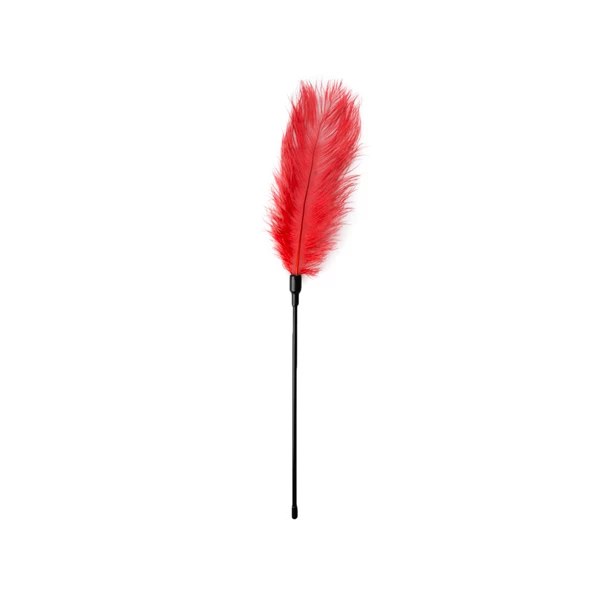 Easy Toys Red Feather Tickler - Piórko do łaskotania, czerwone