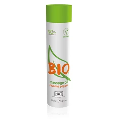 HOT Bio Massage Oil Cayenne Pepper 100Ml. - Bio olejek do masażu