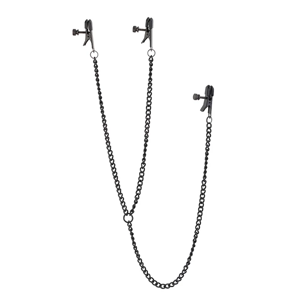 Dream Toys Blaze Deluxe Nipple &amp; Clit Clamps - Zaciski na sutki lub łechtaczkę