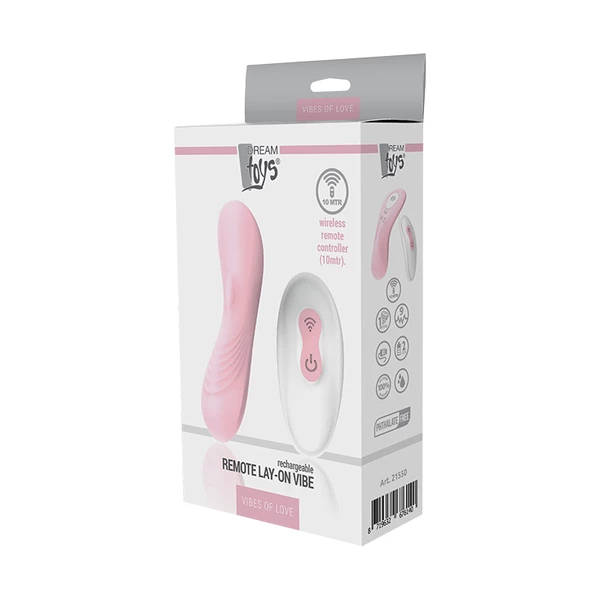 Dream Toys Remote Lay On Vibe - Wibrator łechtaczkowy