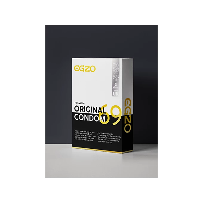 EGZO Tradicional Condom Original 3Pc - Prezerwatywy 3 szt