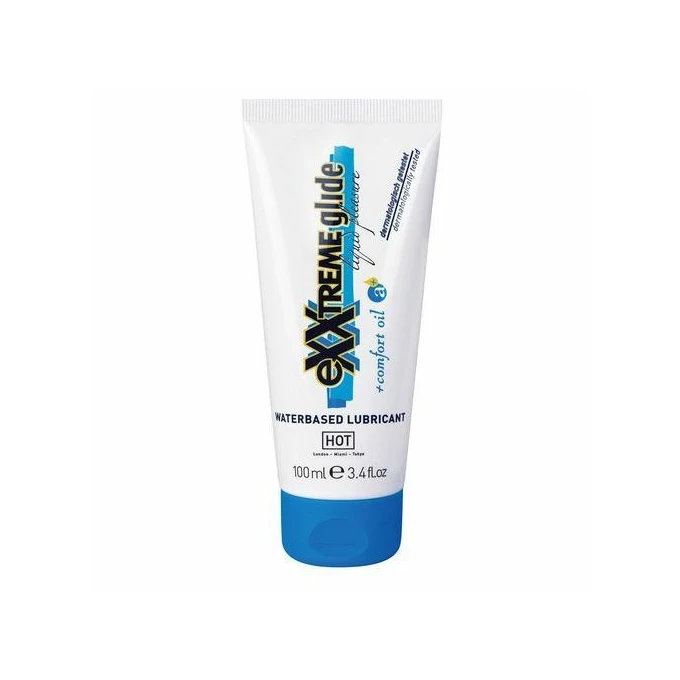 HOT Exxtreme Glide Waterbased Lubricant + Comfort Oil A+ 100 Ml - Zestaw