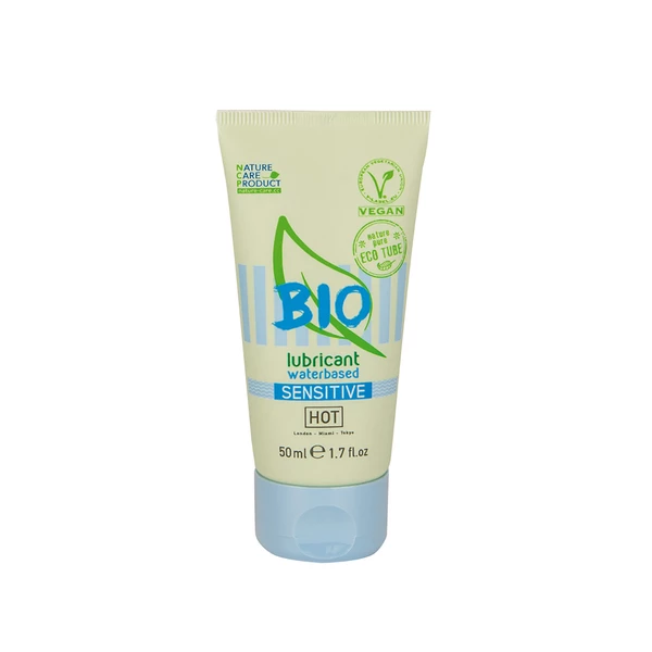 HOT Bio Lubricant Waterbased Sensitiv 50 Ml - BIO lubrykant na bazie wody