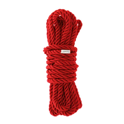 Dream Toys Blaze Deluxe Bondage Rope 5M Red - Lina do krępowania, czzerwona