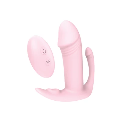 Dream Toys Remote Tri Pleasurer - Wibrator króliczek do potrójnej stymulacji