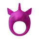 Lola Games Mimi Animals Unicorn Alfie Purple - Wibrujący pierścień na penisa, fioletowy
