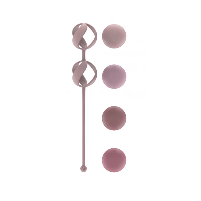 Lola Games Replacement Vaginal Balls Set Love Story Valkyrie Pink - Kulki gejszy, fioletowe