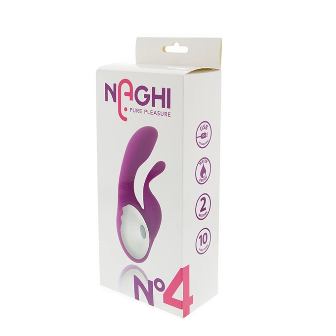 Naghi No.4 Duo Vibrator - Wibrator króliczek