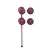 Lola Games Replacement Vaginal Balls Set Love Story Valkyrie Wine Red - Kulki gejszy, czerwone