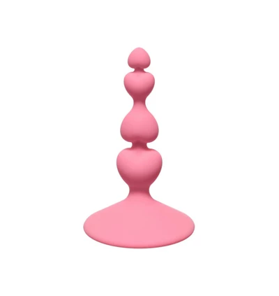 Lola Toys Anal Plug Sweetheart Plug Pink - Koraliki analne, różowy