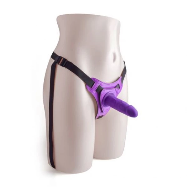 MSX Strap On- Hot Stuff Purple - Dildo strap on