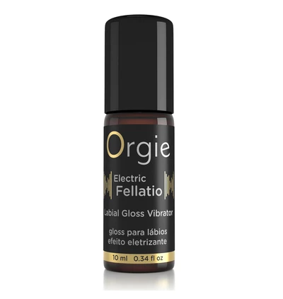 Orgie Eletric Fellatio Vibrating Gloss 10 Ml - Żel stymulujący do seksu oralnego