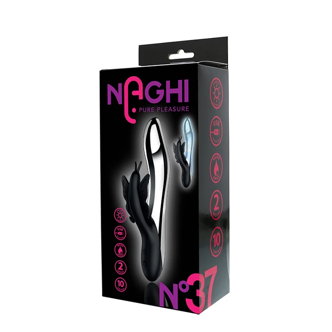 Naghi No.37 Light-Up Vibe - Wibrator króliczek podświetlany