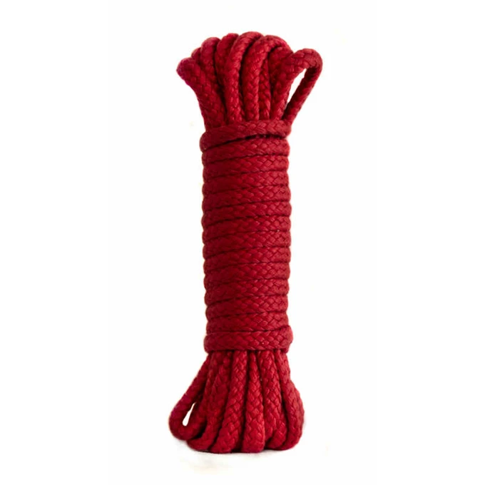 Lola Toys Rope Bondage Collection Red 3M - Lina do krępowania, czerwona