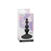 Lola Toys Anal Plug Sweetheart Plug Black - Koraliki analne, czarny