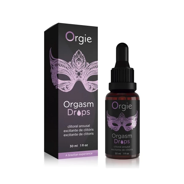 Orgie Orgasm Drops Clitoral Arousal 30Ml - Krople stymulujące do łechtaczki