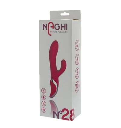 Naghi No.28 Duo Vibrator - Wibrator króliczek
