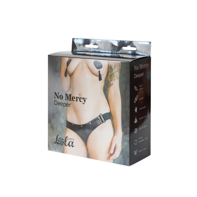 Lola Toys Panties For Strap-On No Mercy Deeper One Size - Uprząż strap on