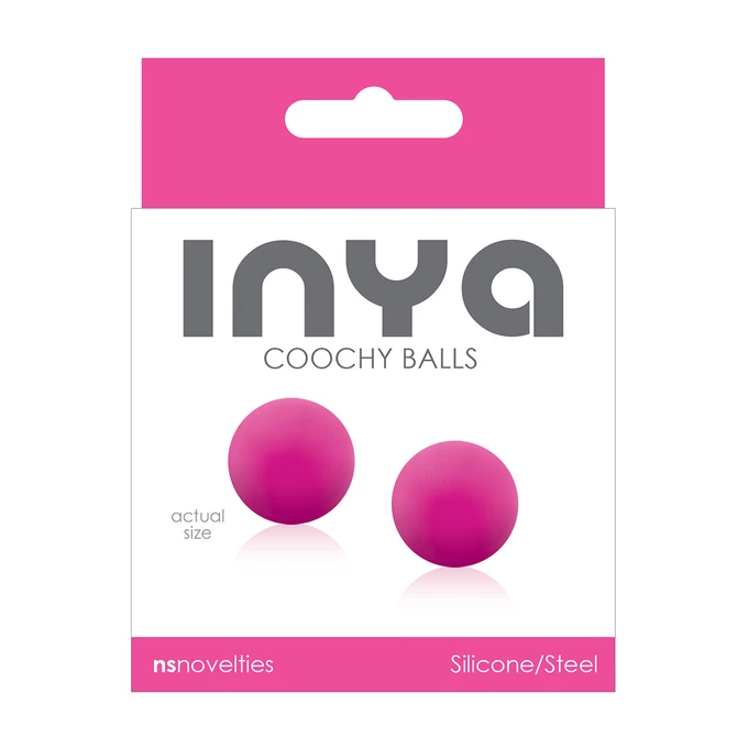 NS Novelties Inya - Coochy Balls - Pink - Kulki gejszy