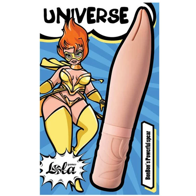 Lola Games Universe Bonbon'S Powerful Spear Beige - Wibrator łechtaczkowy, beżowy