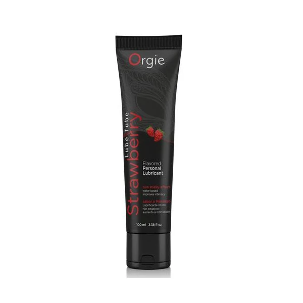 Orgie Flavored Intimate Gel Strawberry - Lubrykant truskawkowy na bazie wody