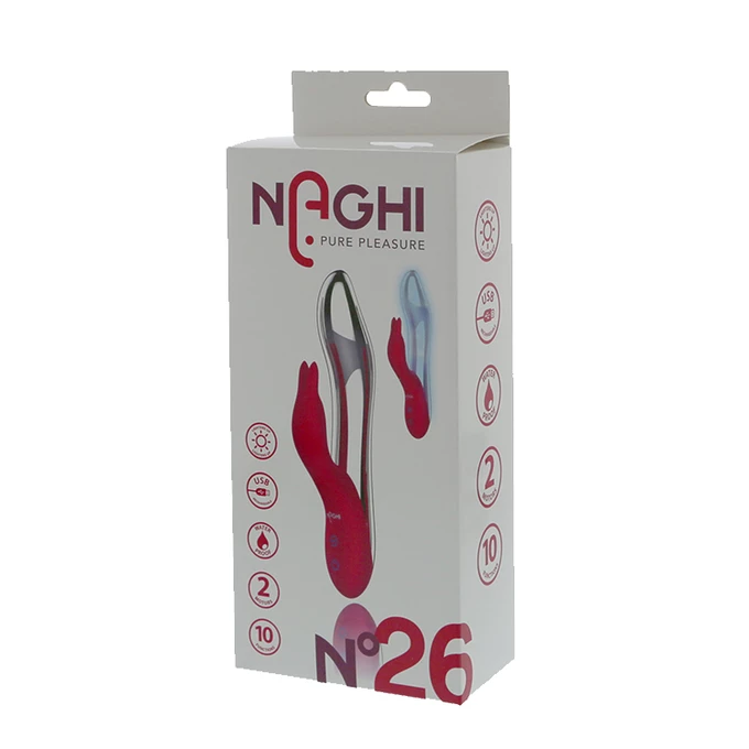 Naghi No.26 Light-Up Vibe - Wibrator króliczek podświetlany