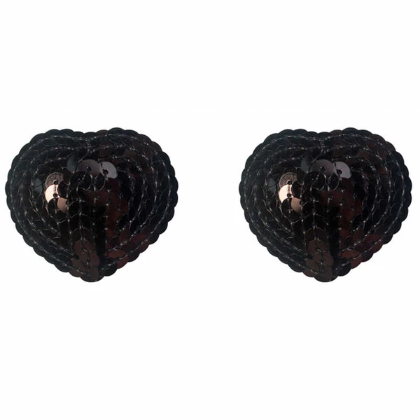 Lola Games Pasties Burlesque Rand Black - Nasutniki, czarne