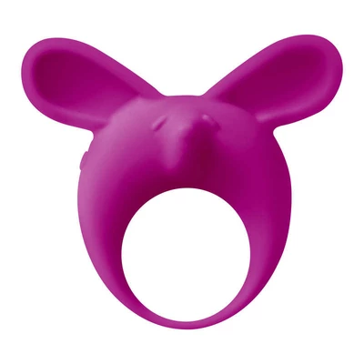 Lola Games Mimi Animals Fennec Phil Purple - Wibrujący pierścień na penisa, fioletowy