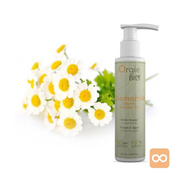 Orgie Bio Chamomile Organic Intimate Gel 100Ml - Organiczny olejek do masażu