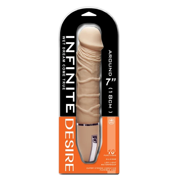 NMC Infinite Desire Skin-Coloured - Dildo wibrujące