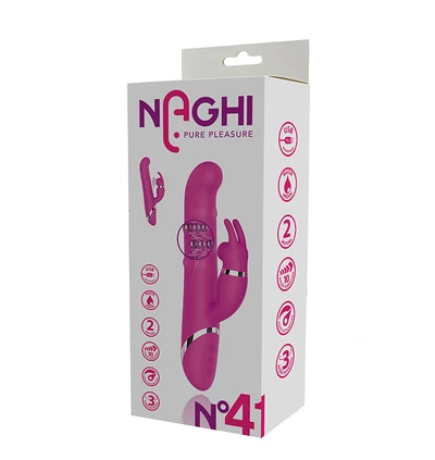Naghi No.41 Duo Vibrator - Wibrator króliczek