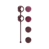 Lola Games Replacement Vaginal Balls Set Love Story Valkyrie Wine Red - Kulki gejszy, czerwone
