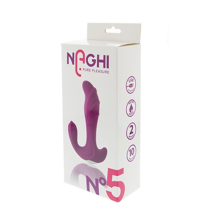 Naghi No.5 Duo Vibrator - Wibrator króliczek